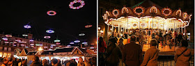 Plaza Mayor alumbrado navideño y tiovivo 2012