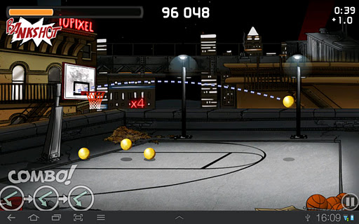 basketball shots game