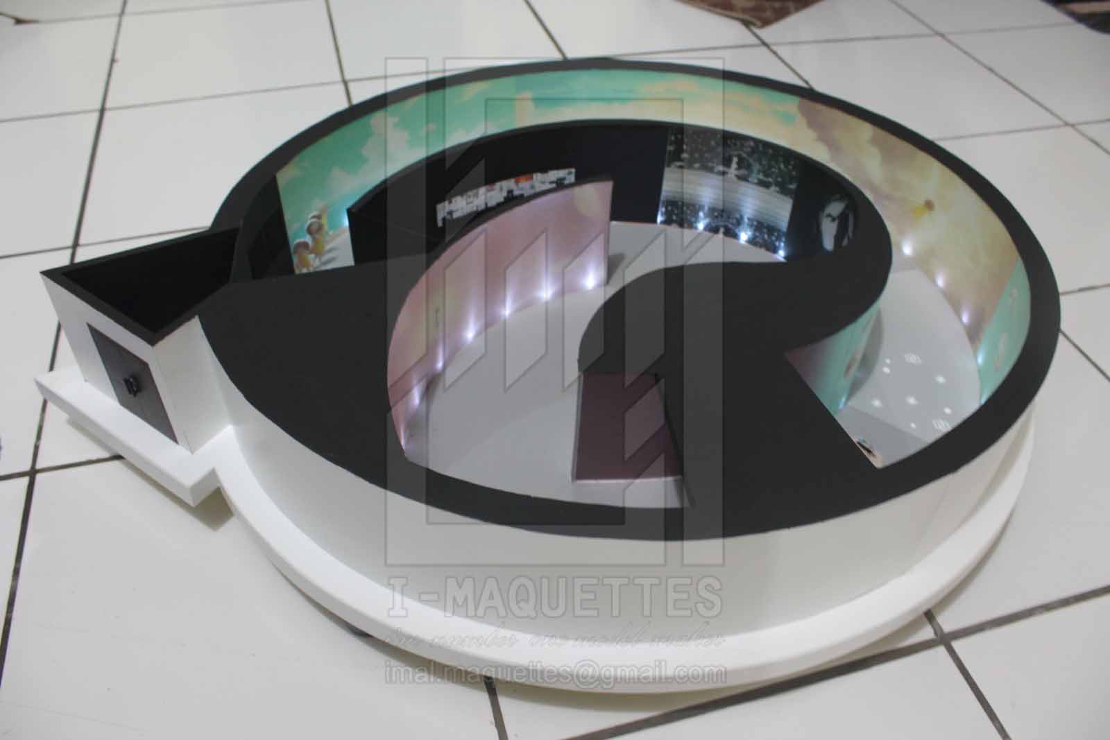 I Maquettes Maket Tugas Akhir Sunset Deity