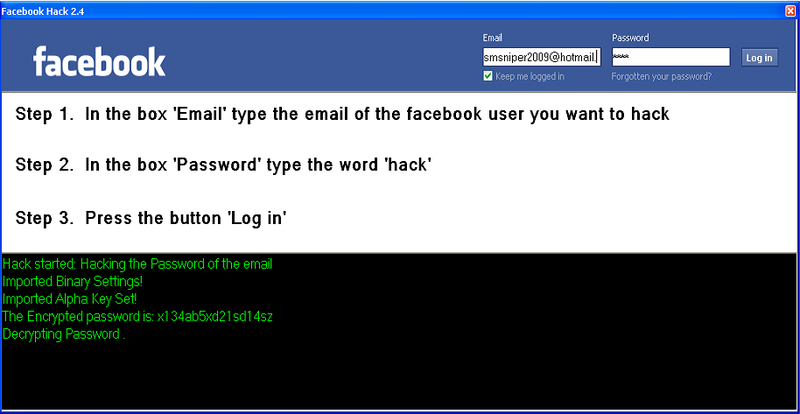 Real facebook hack software free download
