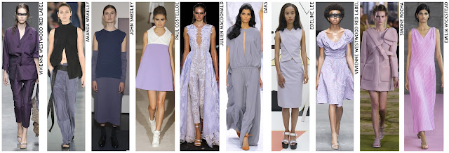 Colour palette, SS16, Spring/Summer 2016, fashion trends, Purple colour trend,NYC fashion week, New York fashion week
