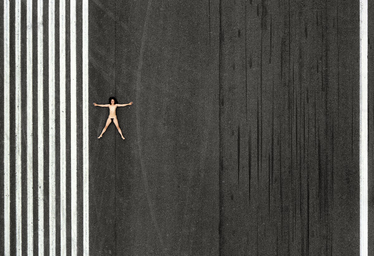 Unabashed Aerial Nudes by John Crawford.