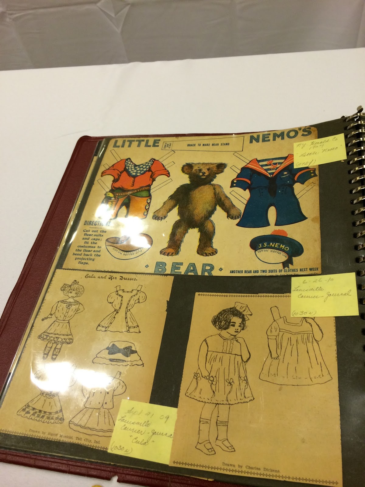 Cut out paper doll books image