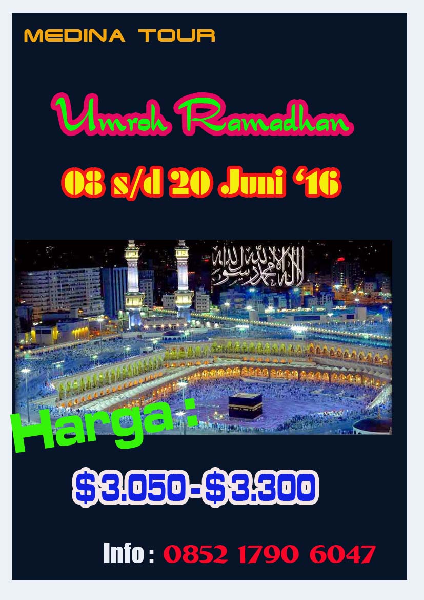 Paket Umroh Ramadhan 2016