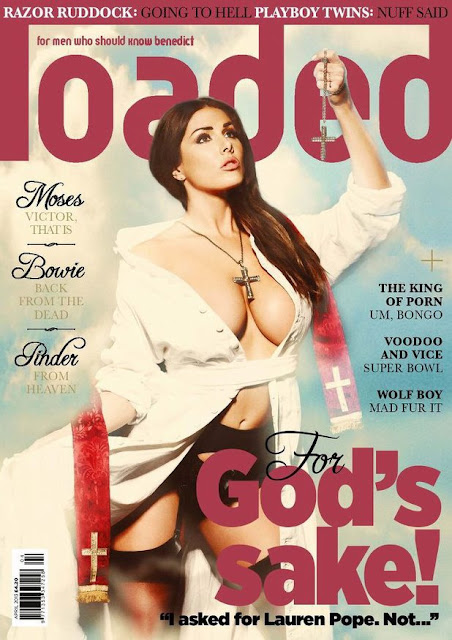 Lucy Pinder for pope