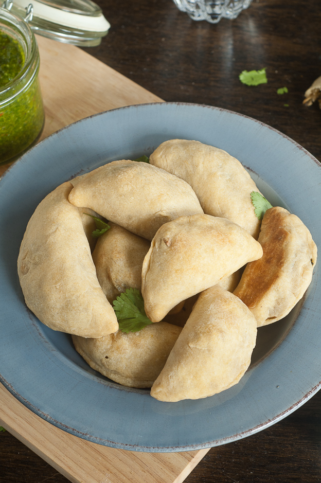 Sterling & Oats Sweet Potato, Kale, & White Bean Empanadas with