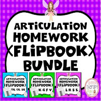 https://www.teacherspayteachers.com/Product/Articulation-Homework-Flipbook-Bundle-11-Sounds-2110962