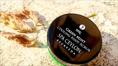 Spa Ceylon Green mint cooling Foot Scrub review