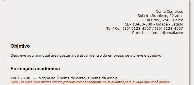 Mundo Curioso Modelos De Curr Culos Pronto Para Imprimir
