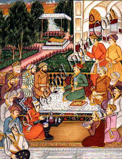 Dara Shikhon with Sages in a Garden Dara Shikhon with Sages in a Garden