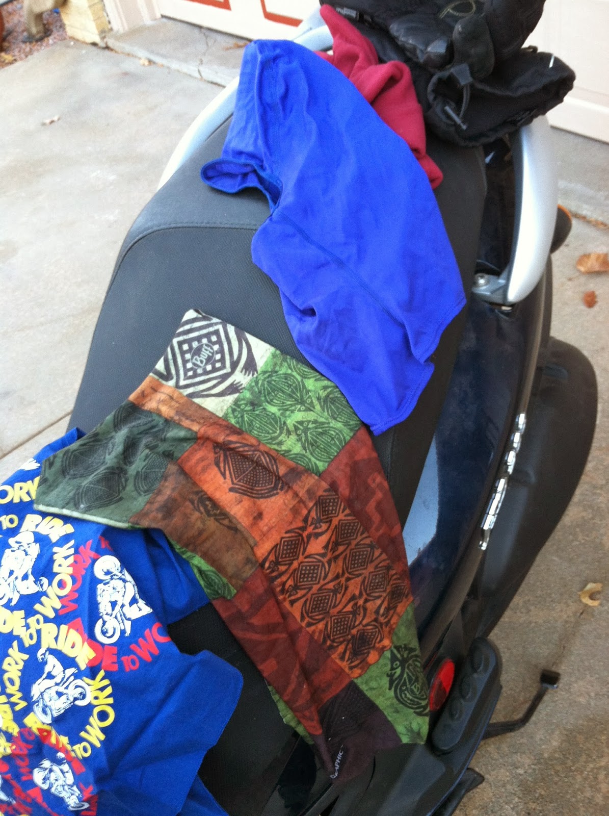 How to make a balaclava out of the buff