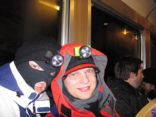 Pronti per la slittata in notturna