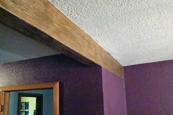 faux_bois decorative_painting faux_painting wood_beam