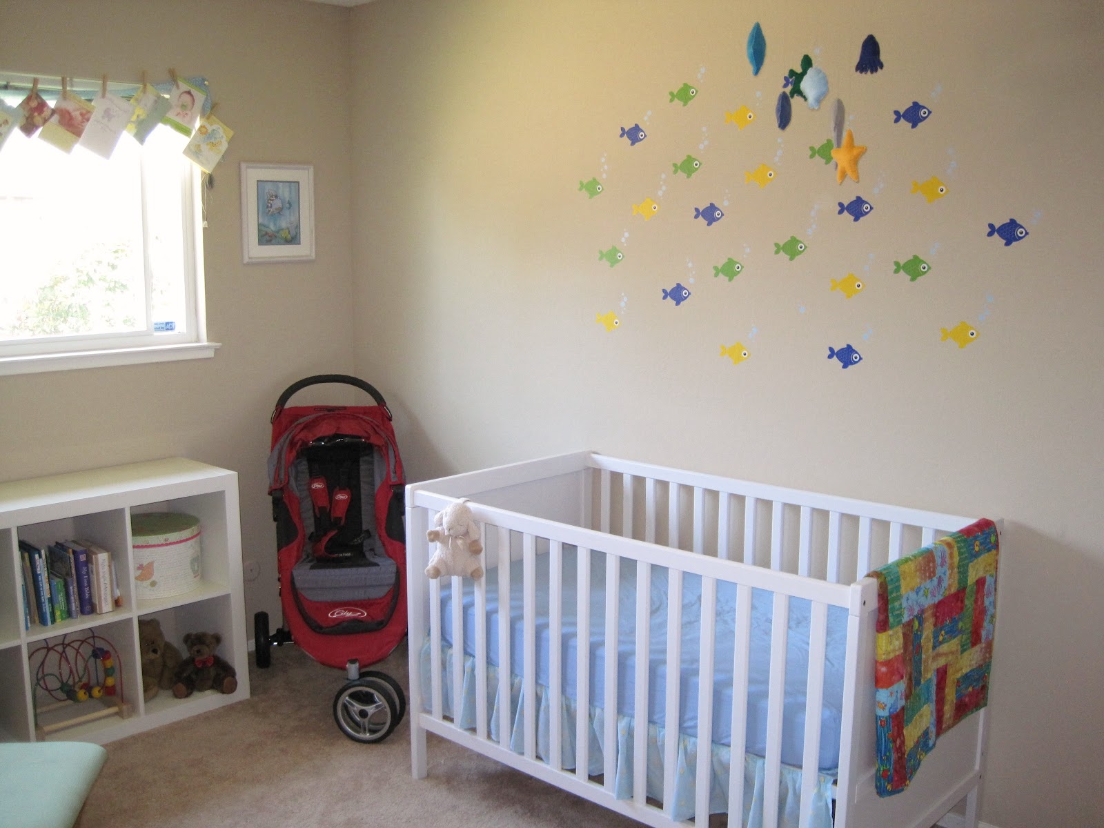 High Tide or Low Tide House tour Baby K's oceanthemed nursery