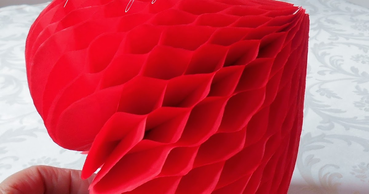 Soluciones para el Hogar y el Amor DIY Globo de Papel de Seda en forma