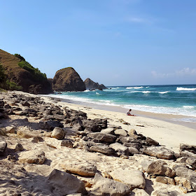 Mandalika Beach Lombok Island Indonesia