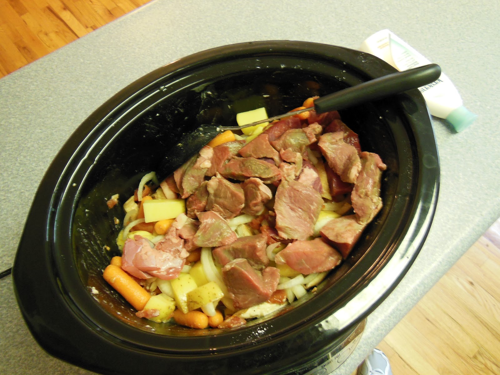 It's Stephanie's Life Beef Stew with Shiitake Mushrooms