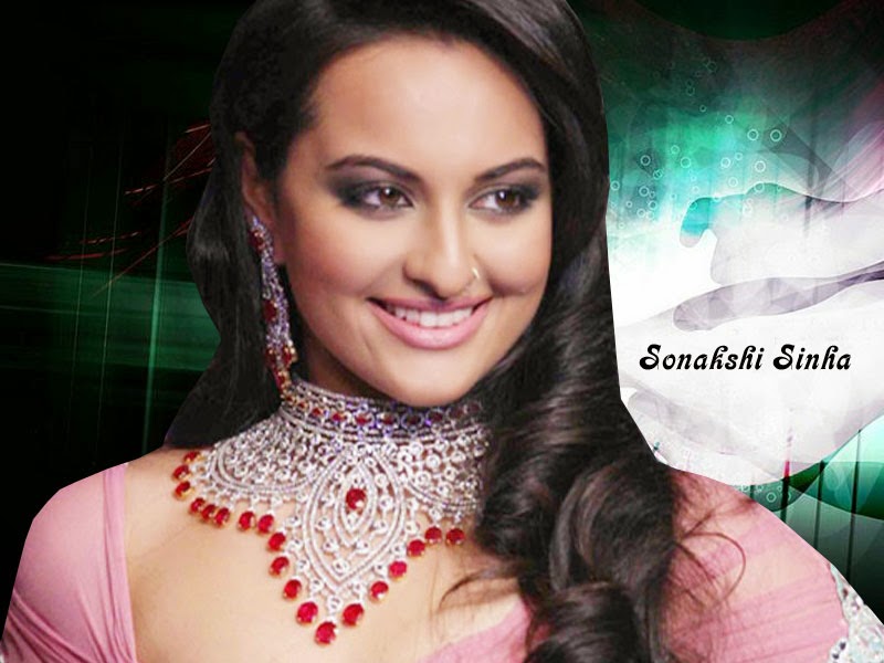Bollywood Indian Actress Sonakshi Sinha in Dress HD Wallpaper Bollywood Indian Actress Sonakshi Sinha in Dress HD Wallpaper