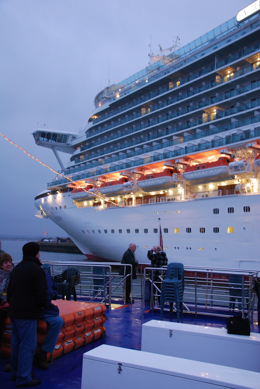 CRUISE SHIPS AND LINERS at Southampton