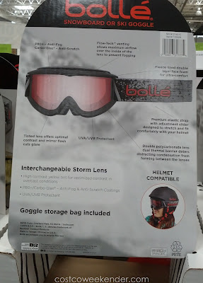Protect your face with Bolle Ski Goggles