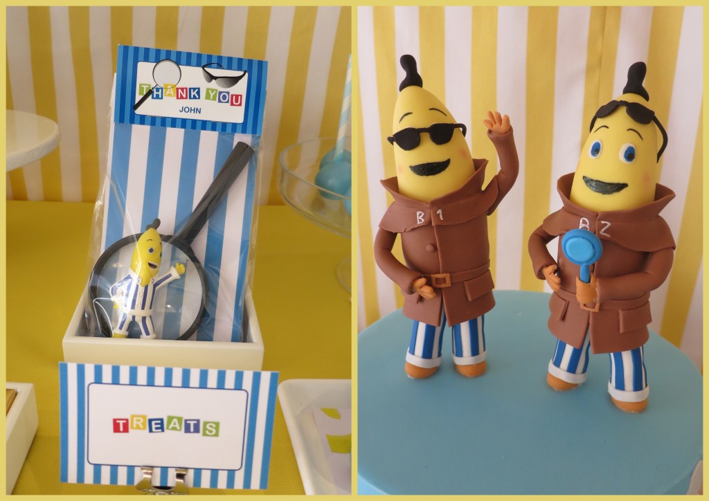 Decoración de Fiestas Infantiles de Bananas en Pijamas Fiestas y todo