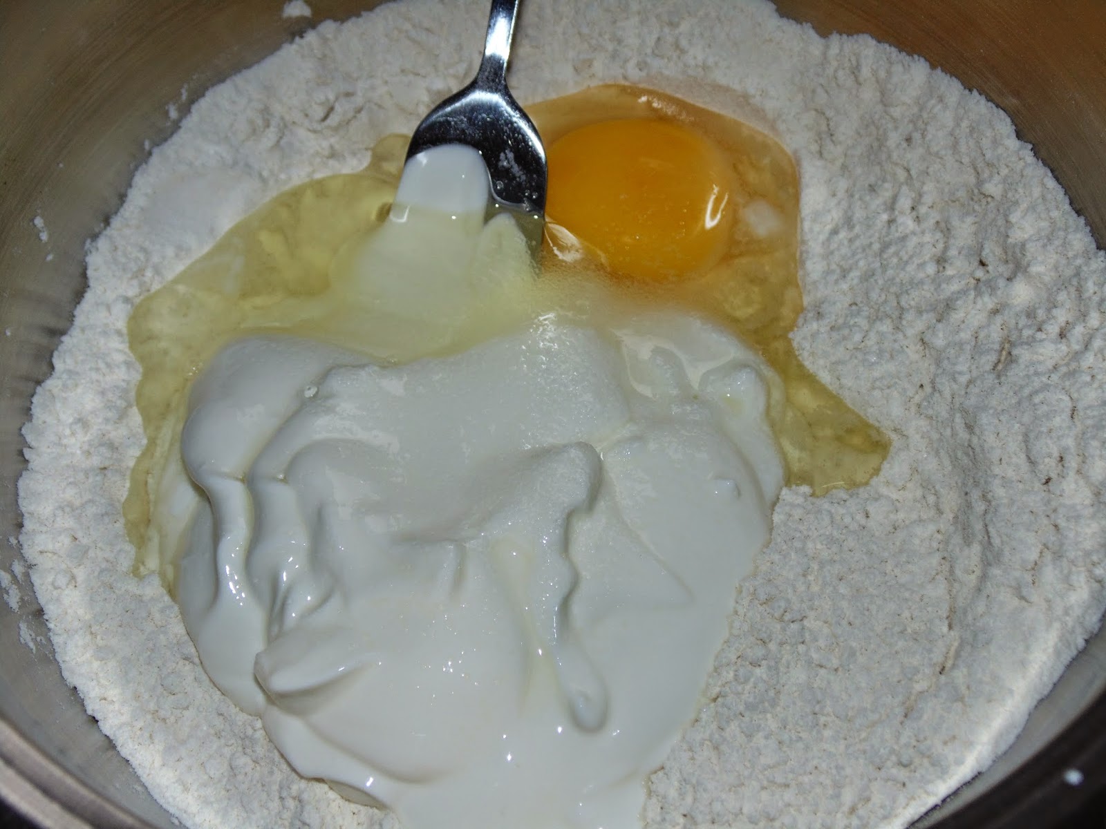 Fast and easy homemade bread with baking powder recipe (including