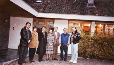 Versoix (Elveția), 6 decembrie 1996; cu Familia Regală a României la Villa Serena