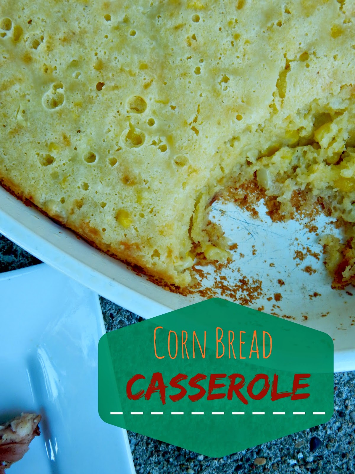 Ally's Sweet and Savory Eats Corn Bread Casserole