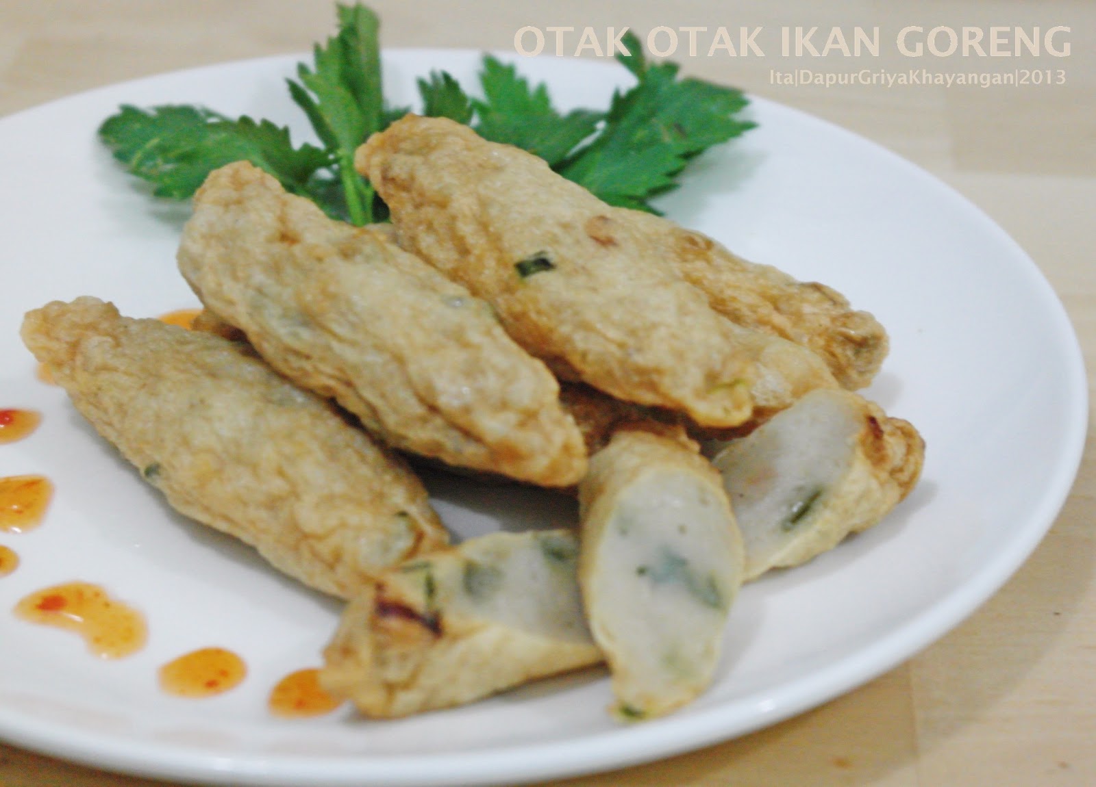 Dapur Griya Khayangan Otak Otak Ikan Tenggiri Goreng Ikan Tenggiri Makanan Cemilan