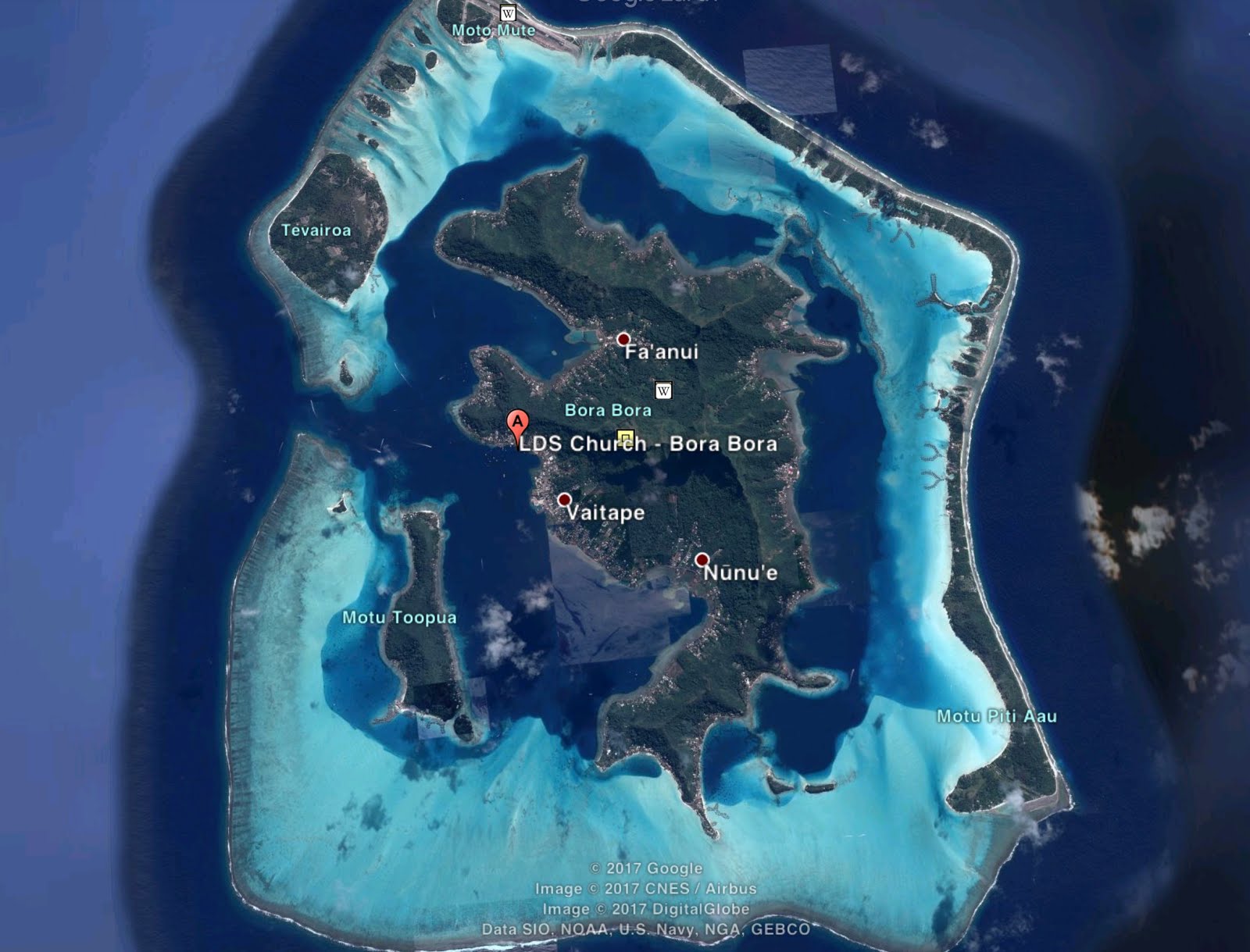 5th Area: Anau, Bora Bora