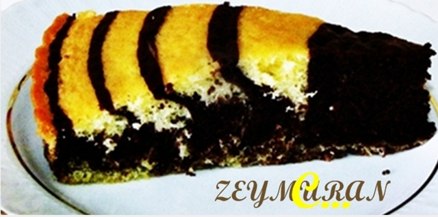 Sodalı Zebra Kek Zeymuran Cafee Yemek Tarifleri