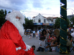 Papá Noel recibe las cartitas de sus amigos en La Falda