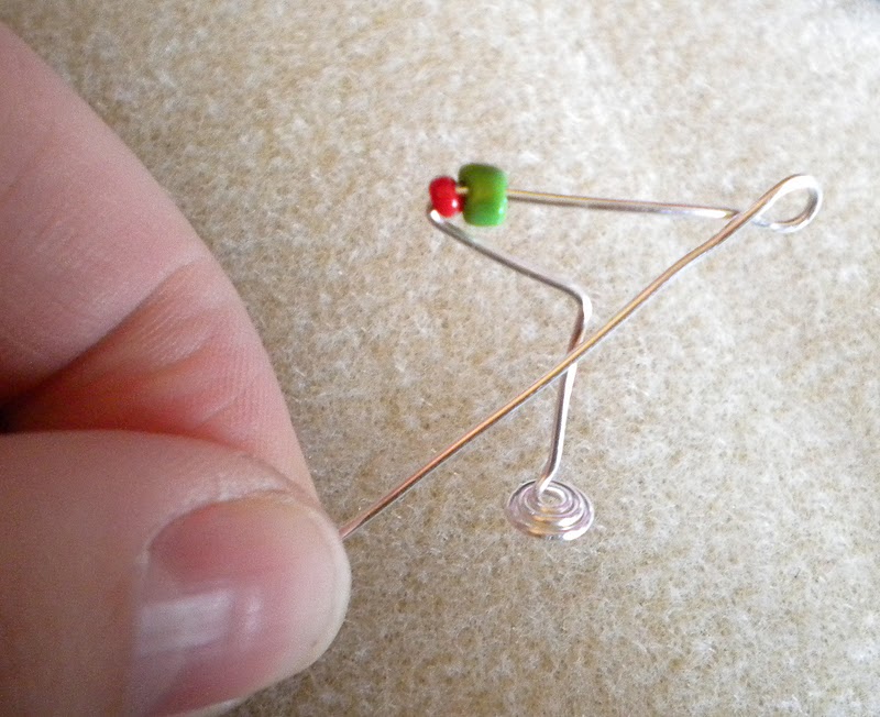 Martini Glass Wire Earrings My Girlish Whims