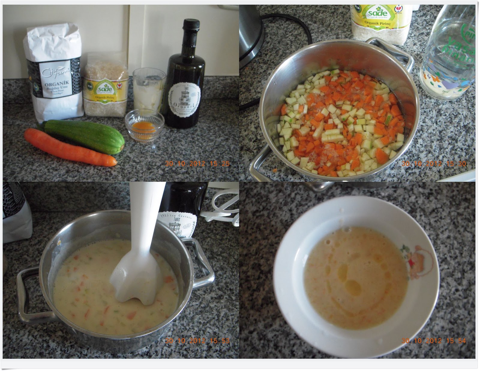 Nefis Bebek Yemekleri Sebzeli Yoğurt Çorbası