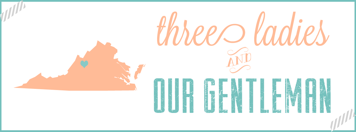 three ladies + our gentleman