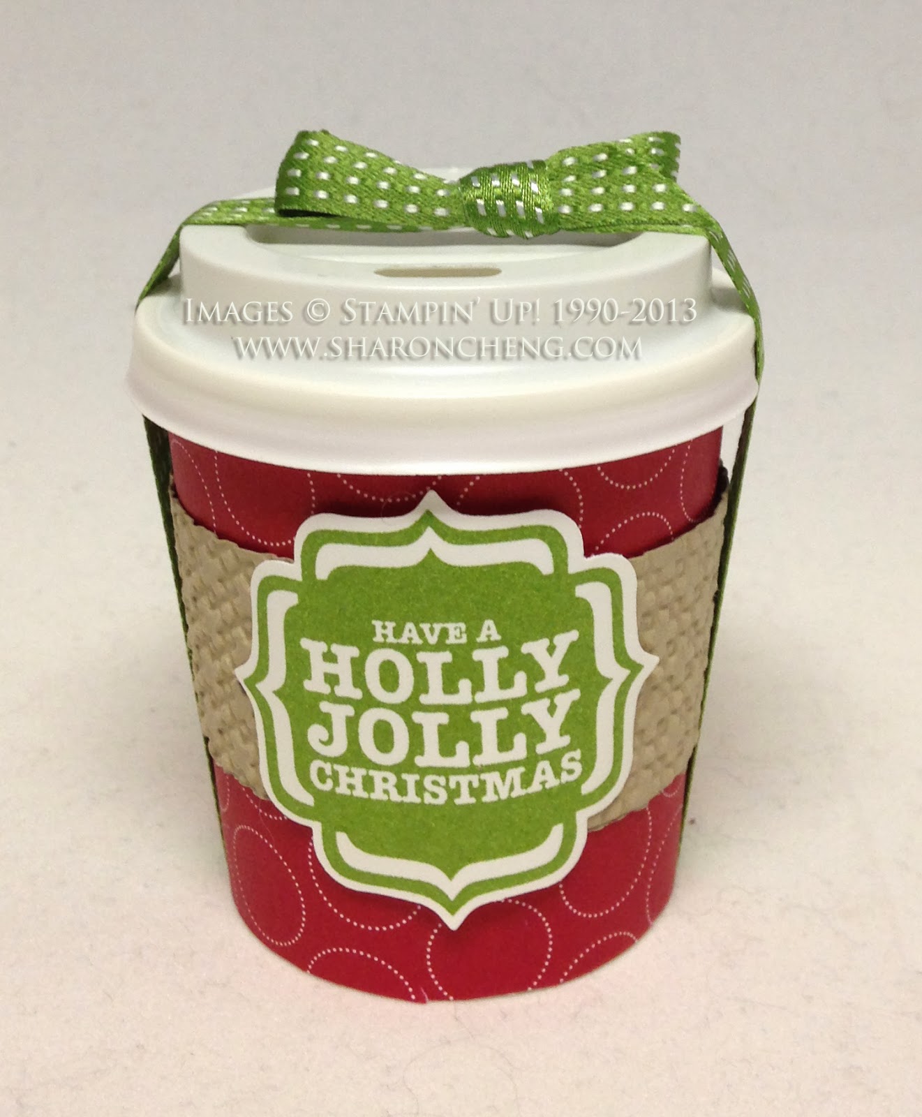 SHARING CREATIVITY and COMPANY Stampin' Up! 3D Christmas Party Favors