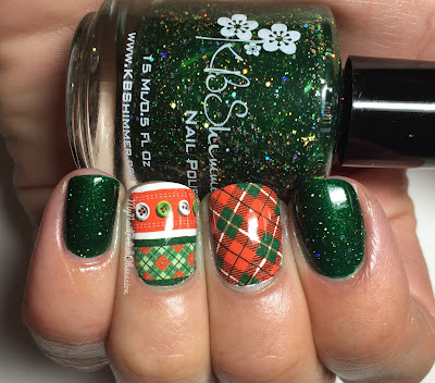 KBShimmer Christmas Red and Green Plaid Santa Water Slide Decals & Kind of a Big Dill KBShimmer Christmas Red and Green Plaid Santa Water Slide Decals & Kind of a Big Dill
