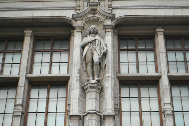 John Flaxman statue at The Victoria and Albert Museum in London