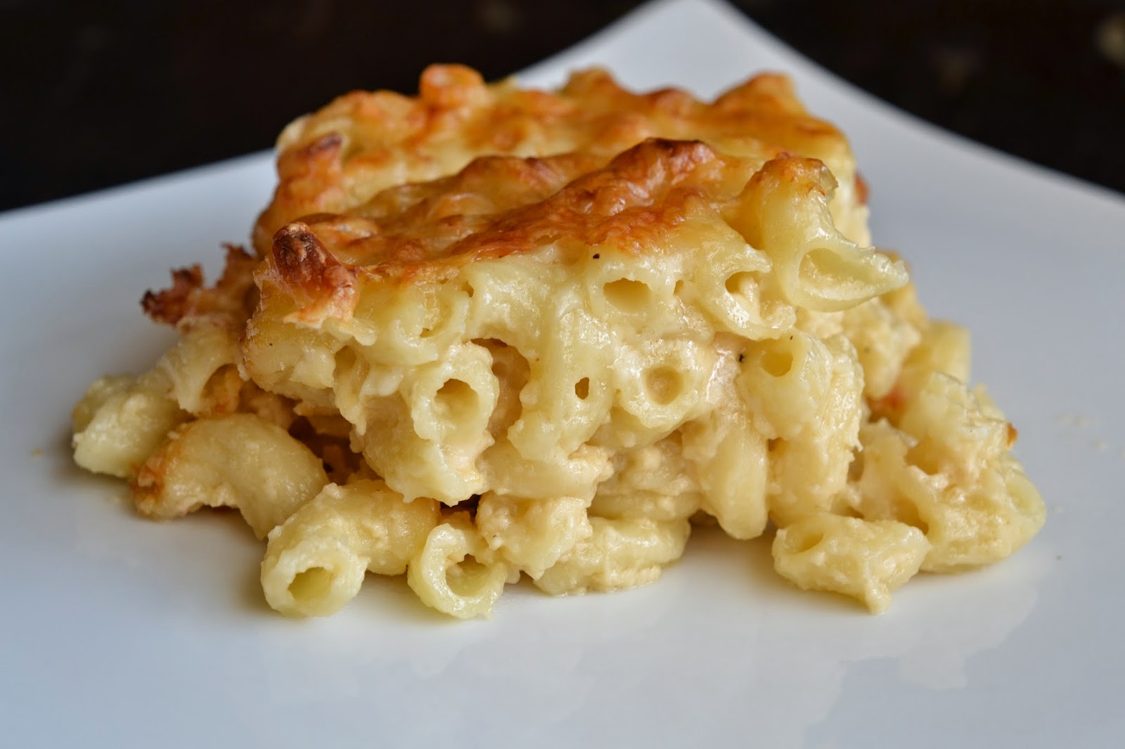 Greedy Girl Classic baked Macaroni and Cheese