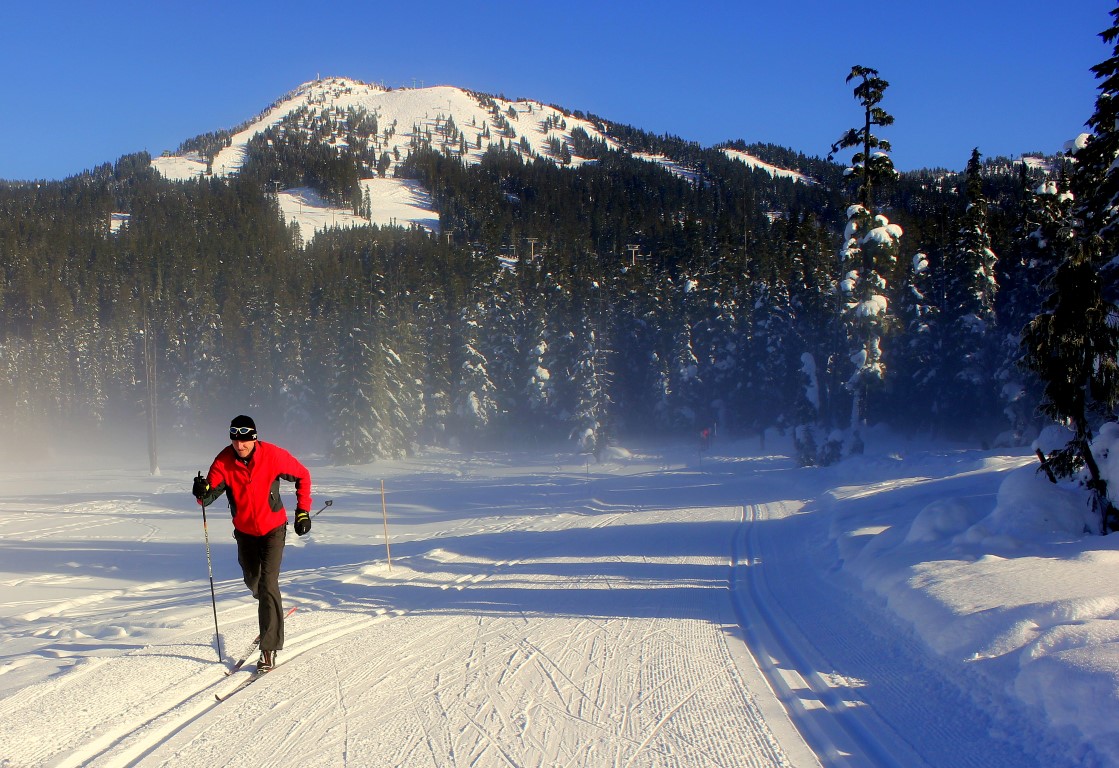 Keith Nicol Adventures The Cross Country Skiing is excellent at Mount