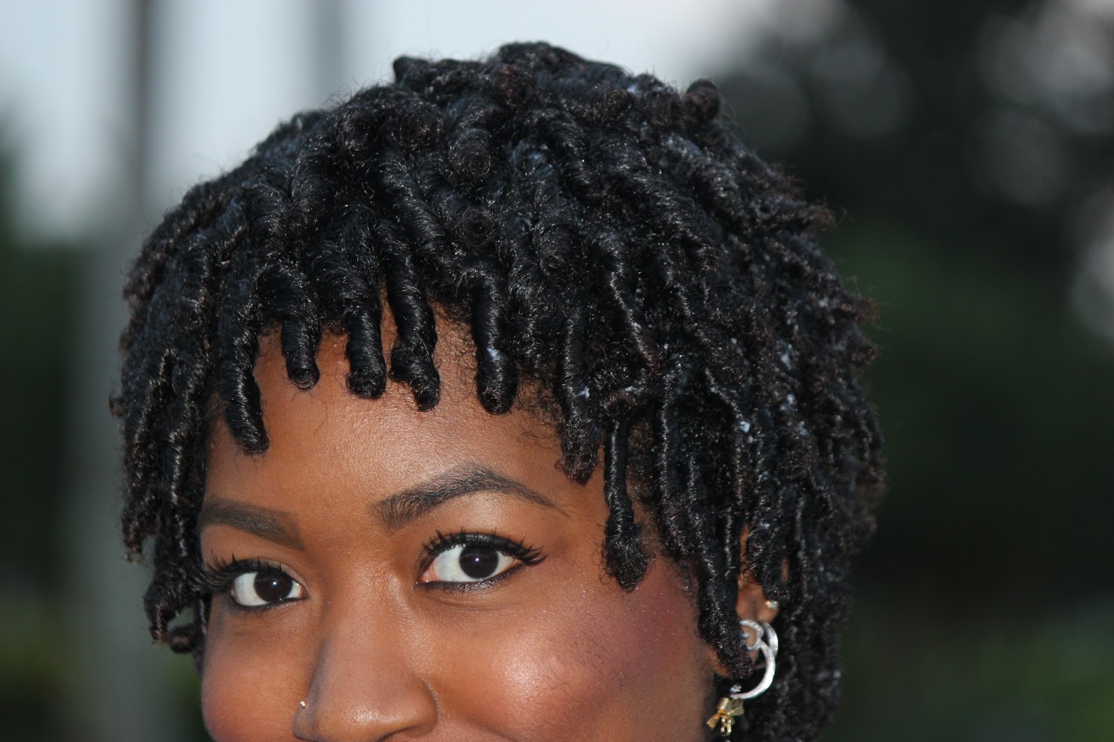 Natural Hair Tutorial Finger Curls FASHIONTOLIVE + FASHIONABLEFOODIVA