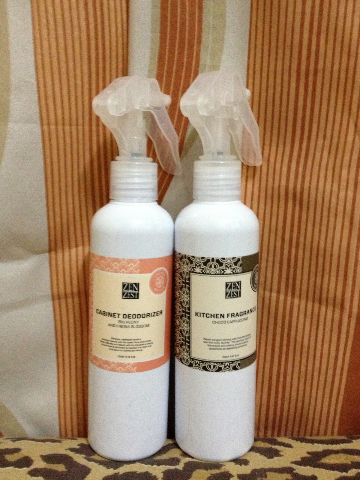 ZEN ZEST HOME FRAGRANCES (IN CHOCO CAPUCCINO AND IRIS PEONY) REVIEW