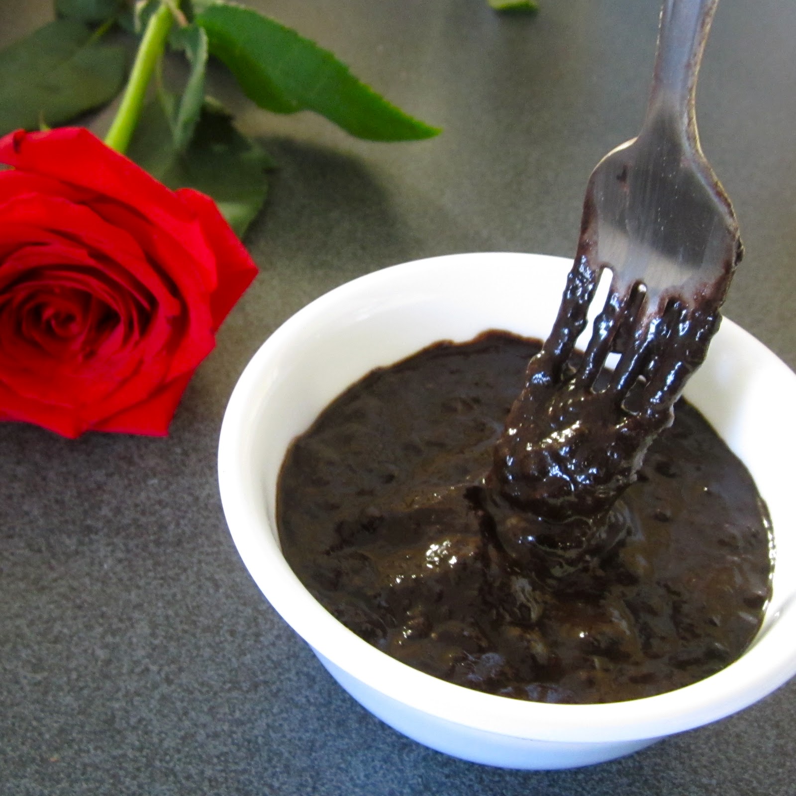 Two Ingredient AllNatural Deep Chocolate Pudding Veggie Wonder