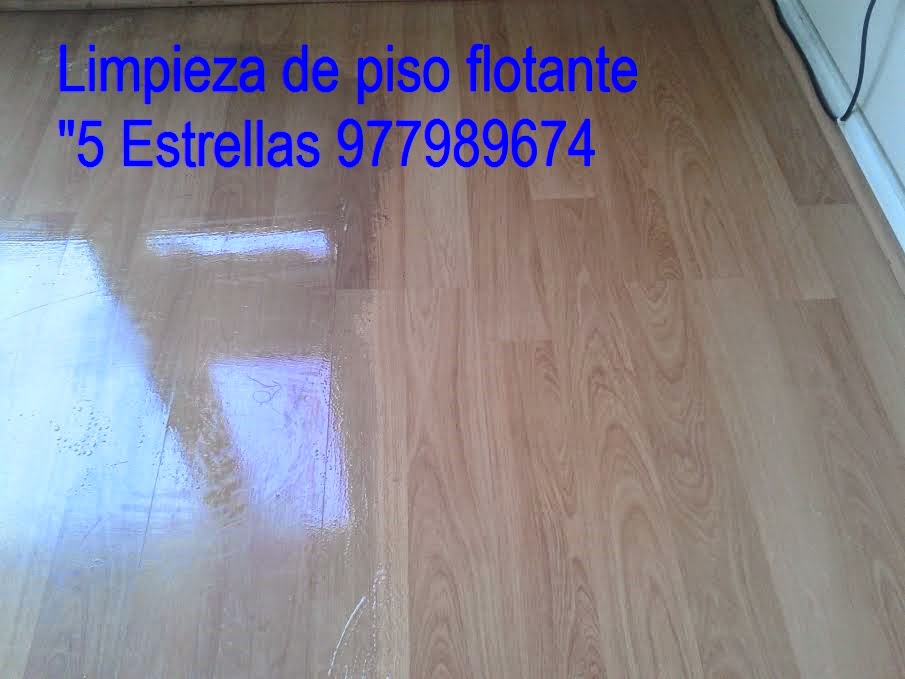 Limpieza de Piso Flotante