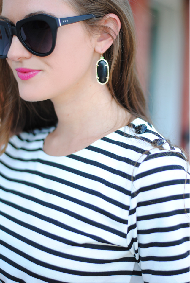 Kendra Scott Elle Black Iridescent Drop Earrings Best Earring 2017 Elle Gold Drop Earrings In Cobalt Blue Kendra Scott