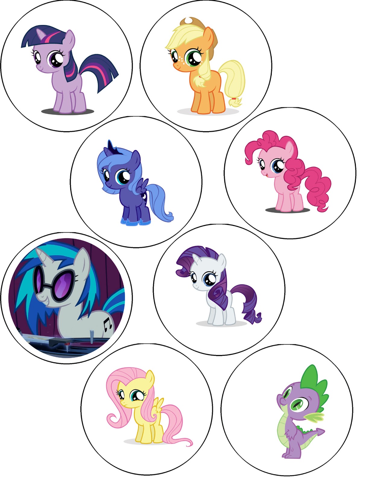 Doodlecraft: My Little Pony Button Badges!