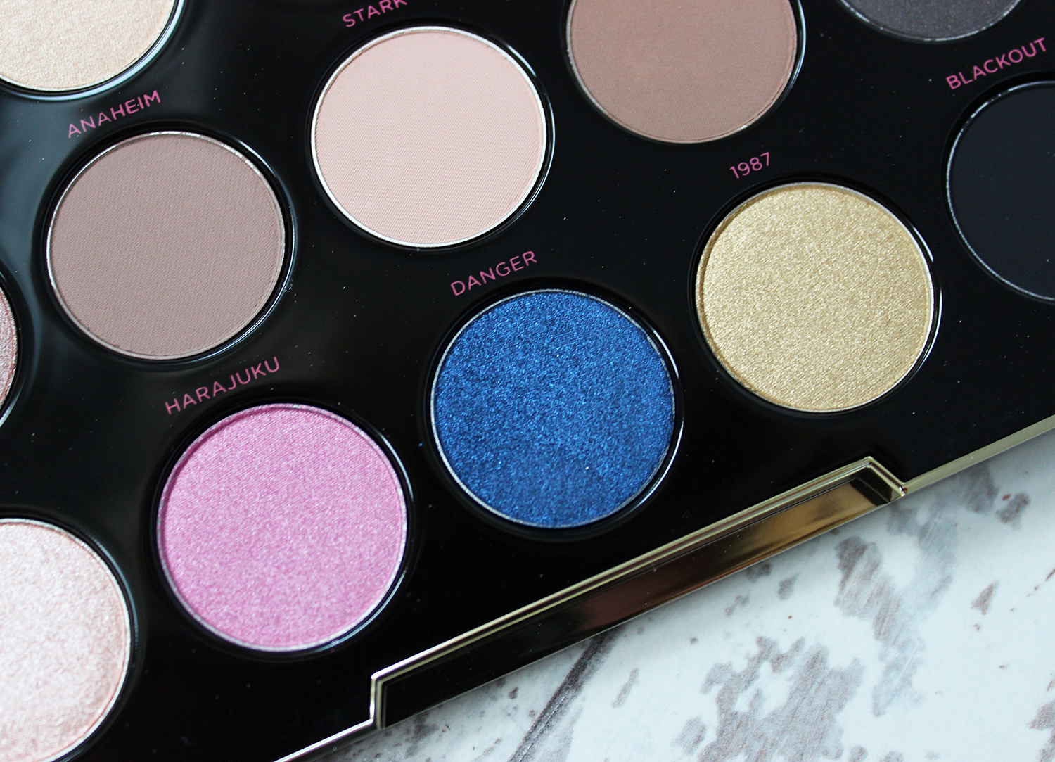 Urban Decay Gwen Stefani palette review and swatches