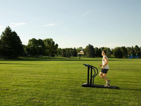 Image result for Treadmill outdoors