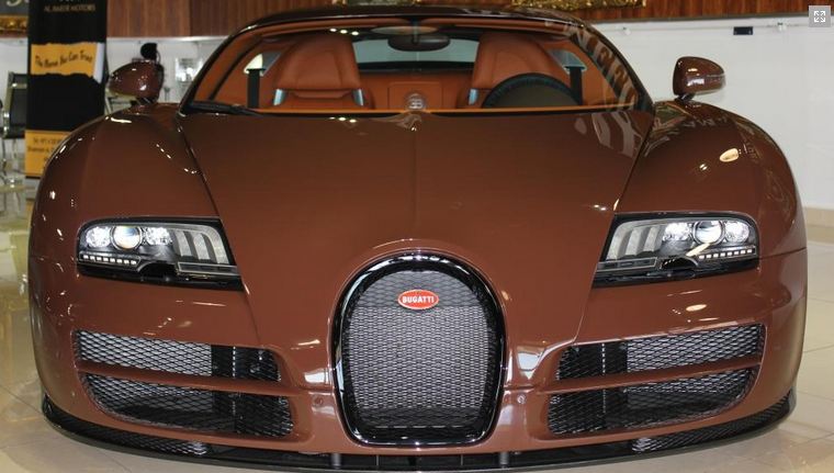 Chocolate Brown Bugatti Veyron Super Sport For Sale