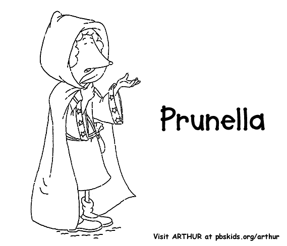 Prunella Coloring Page title=
